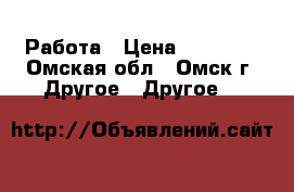 Работа › Цена ­ 18 000 - Омская обл., Омск г. Другое » Другое   